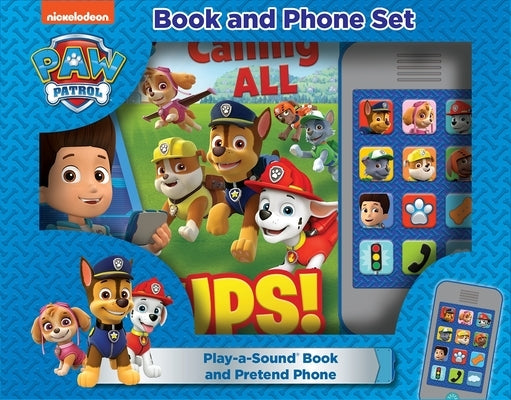 Nickelodeon Paw Patrol: Calling All Pups Book and Phone Sound Book Set: Book and Phone Set [With Toy] by Pi Kids