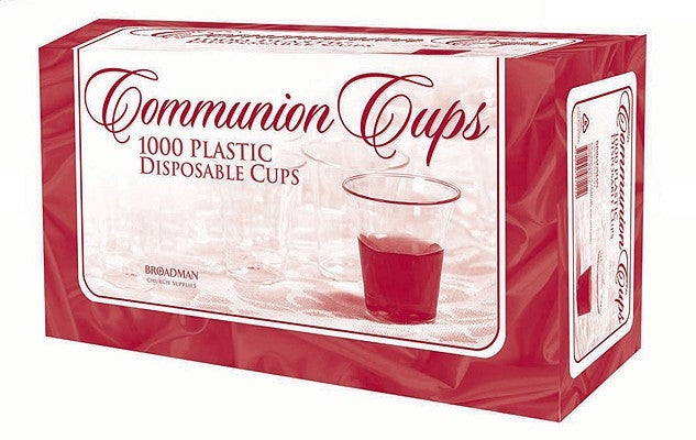 Communion Cups Plastic - 1,000 Count by Broadman Church Supplies Staff