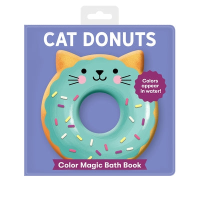 Cat Donuts Color Magic Bath Book by Mudpuppy