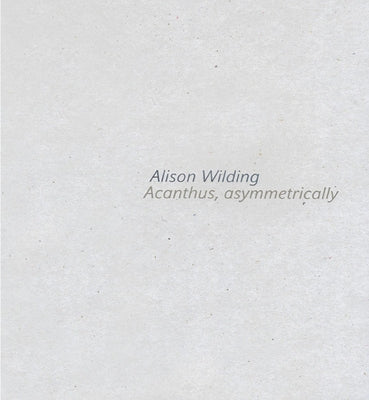 Alison Wilding: Acanthus Asymmetrically by Wilding, Alison