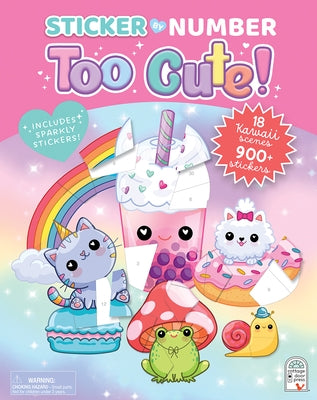 Sticker by Number Too Cute! by Cottage Door Press