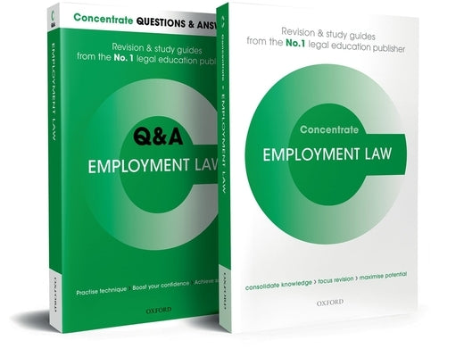 Employment Law Revision Concentrate Pack: Law Revision and Study Guide by Russell, Roseanne