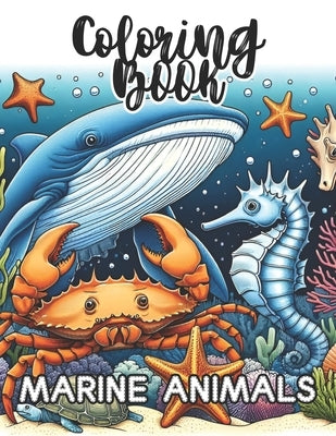 Coloring Book: Marine Animals by Patiño, Hector