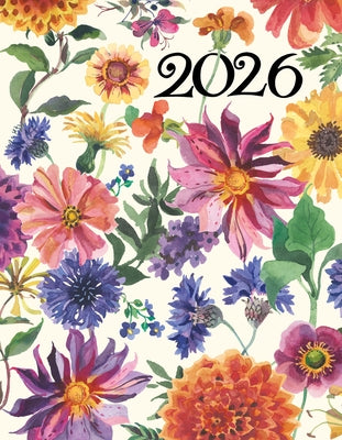 2026 Emma Bridgewater Garden Flowers Deluxe Diary Planner by Carousel Calendars