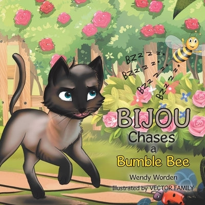 Bijou Chases a Bumble Bee by Worden, Wendy