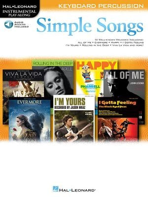 Simple Songs: Keyboard Percussion [With Access Code] by Hal Leonard Corp