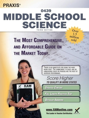 Praxis Middle School Science 0439 Teacher Certification Study Guide Test Prep by Wynne, Sharon A.