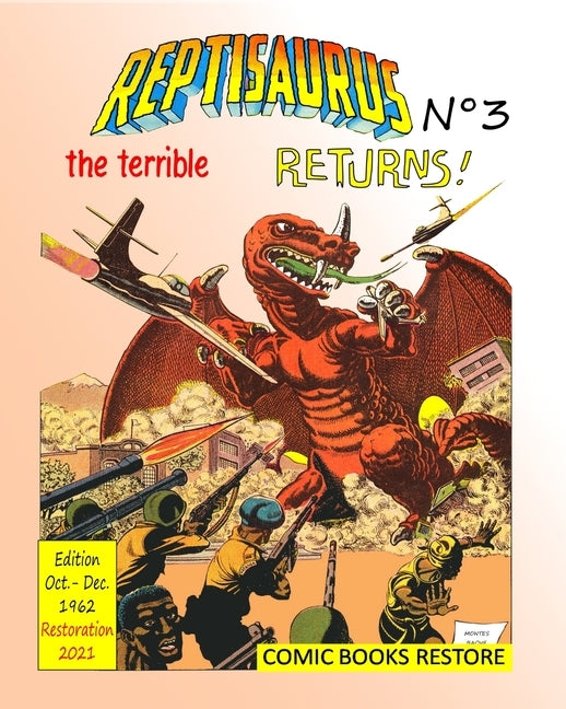 Reptisaurus, the terrible n°3: Two adventures from october-december 1962 (originally issues 7-8) by Restore, Comic Books