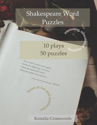Shakespeare Word Puzzles by Kurow, Jamie
