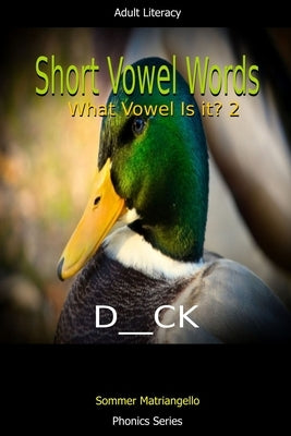 Short Vowel Words: What Vowel Is It? 2 by Matriangello, Sommer