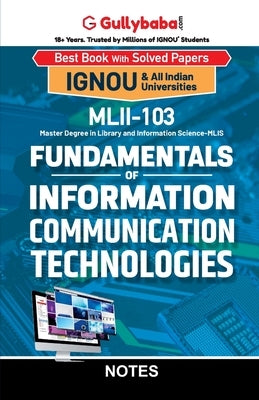 MLII-103 Fundamentals of Information Communication Technologies by Panel, Gullybaba Com