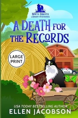 A Death for the Records: Large Print Edition by Jacobson, Ellen