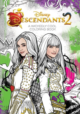 Descendants 2 a Wickedly Cool Coloring Book by Disney Books