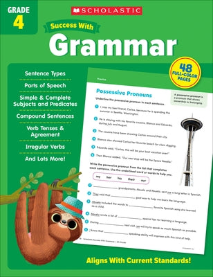 Scholastic Success with Grammar Grade 4 by Scholastic Teaching Resources