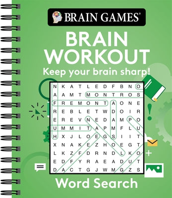 Brain Games - Brain Workout: Word Search by Publications International Ltd