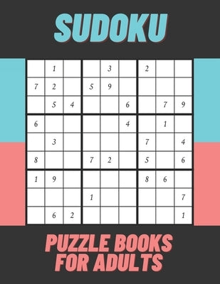Sudoku Puzzle Books For Adults: sudoku brain game, sudoku puzzles with solutions, sudoku puzzles for adults by Jml, Aymane