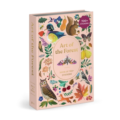 Art of the Forest 100 Page Sticker Book by Galison