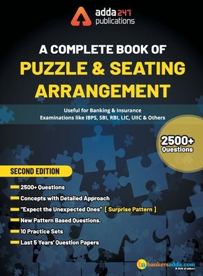A Complete Book of Puzzles & Seating Arrangement (Second Printed English Edition) by Adda247