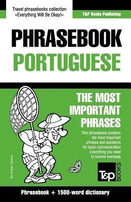 English-Portuguese phrasebook and 1500-word dictionary by Taranov, Andrey