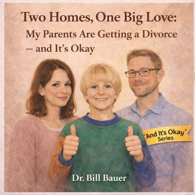 Two Homes, One Big Love: My Parents Are Getting a Divorce-and It's Okay: A Gentle Story to Help Children Understand Divorce, Big Feelings, and Family by Bauer, Bill