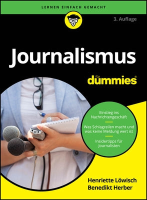 Journalismus F?r Dummies by L?wisch, Henriette