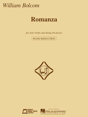Romanza: Violin and Piano Reduction by Bolcom, William