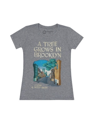 A Tree Grows in Brooklyn Women's Crew T-Shirt X-Large by Out of Print