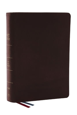 Net Bible, Full Notes Edition (Net, Brown Genuine Leather, Comfort Print): Holy Bible by Thomas Nelson