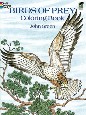 Birds of Prey Coloring Book by Green, John