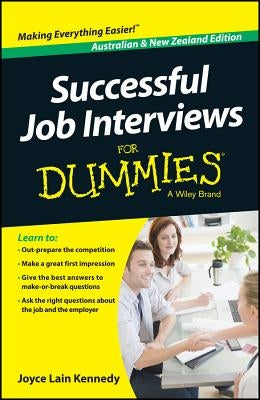 Successful Job Interviews for Dummies - Australia / Nz by Southam, Kate