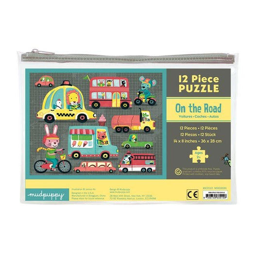 On the Road Pouch Puzzle by Mudpuppy