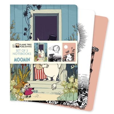 Moomin Set of 3 Standard Notebooks by Flame Tree Studio