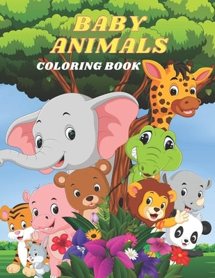 Baby Animals - Coloring Book by Krige, Faye