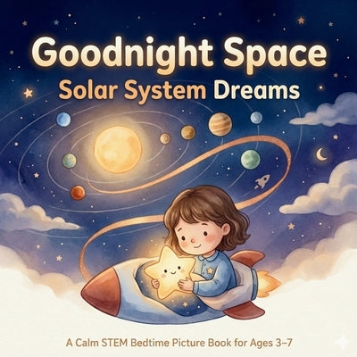 Goodnight Space: Solar System Dreams: A Calm STEM Bedtime Picture Book About the Sun, Planets, and Moons for Kids Ages 3-7 by Bloom, Lila