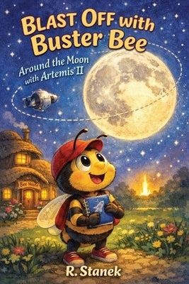 Blast Off With Buster Bee Around the Moon with Artemis II: A Bugville Critters Picture Book About Curiosity, Teamwork, and a Real Journey Around the M by Stanek, R.