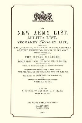 Hart OS Army List 1895 by Press, Naval &. Military