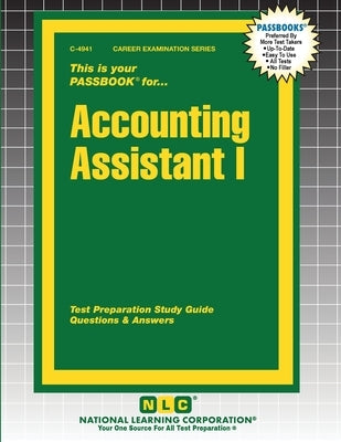 Accounting Assistant I by Passbooks