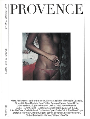 Provence Report Spring/Summer 2019: Issues of Our Time by Pilekjær, Philip