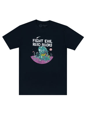 Fight Evil, Read Books: 2023 Design Unisex T-Shirt Medium by Out of Print