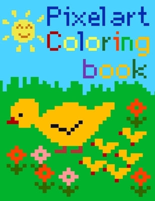 Pixel art coloring book by O'Mara, Sean