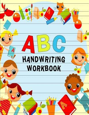 ABC Handwriting Workbook: Uppercase & Lowercase Writing Practice for Kids - Children Frame by Educational, Bigfoot