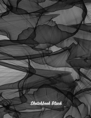 Sketchbook Black: Personalized Sketch Book 8.5x11 Gift for Adults, Kids and More by Publications, Candlelight