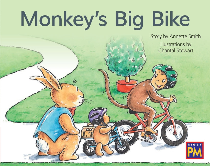 Monkey's Big Bike: Leveled Reader Red Fiction Level 3 Grade 1 by Hmh, Hmh