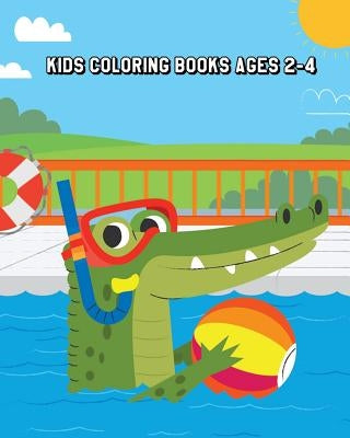 Kids Coloring Books Ages 2-4: Super Fun Coloring Books for Kids (Shark, Dolphin, Cute Fish, Turtle, Seahorse and More!) by Lucy Dozy