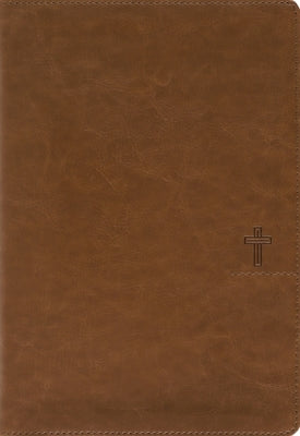 Nasb, Thinline Bible, Giant Print, Leathersoft, Brown, Red Letter, 1995 Text, Comfort Print by Zondervan