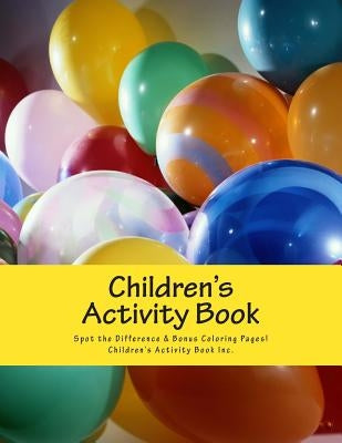 Children's Activity Book by Children's Activity Book Inc