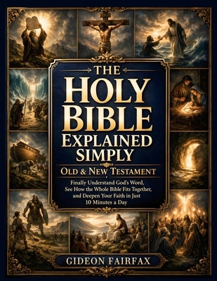 The Holy Bible Explained Simply - Old & New Testament: Finally Understand God's Word, See How the Whole Bible Fits Together, and Deepen Your Faith in by Fairfax, Gideon