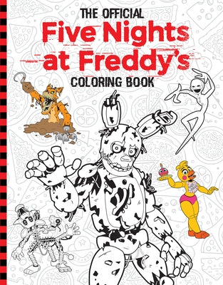 Five Nights at Freddy's Official Coloring Book: An Afk Book by Cawthon, Scott