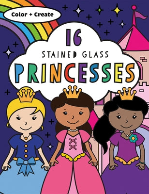 Stained Glass Coloring Princesses by Baldwin, Hannah