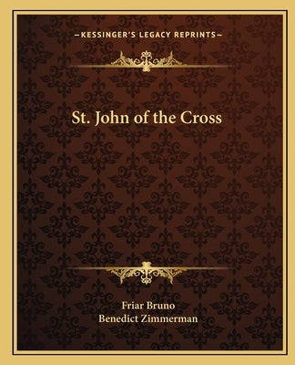 St. John of the Cross by Bruno, Friar